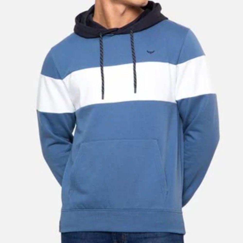 Lightly Used Threadbare Jones Stripe Hoodie